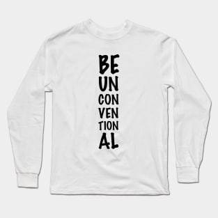 BE Unconventional (Light Bg) Long Sleeve T-Shirt